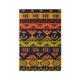 Обложка для паспорта матовая кожа с принтом Африканские символы в Белгороде, натуральная матовая кожа | размер 19,3 х 13,7 см; прозрачные пластиковые крепления | africa | pattern | африка | африканские мотивы | народы африки | национальная одежда | переплетение нитей | ткани | узор | этнический узор