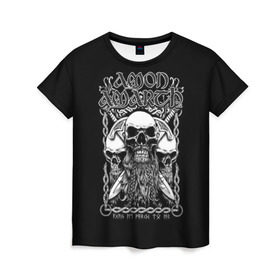 Женская футболка 3D с принтом Amon Amarth #3 в Белгороде, 100% полиэфир ( синтетическое хлопкоподобное полотно) | прямой крой, круглый вырез горловины, длина до линии бедер | amart | amarth | amon | death | hegg | johan | metal | music | viking | амарз | амарс | амарт | амон | викинг | дет | дэт | йохан | метал | металл | хег | хегг