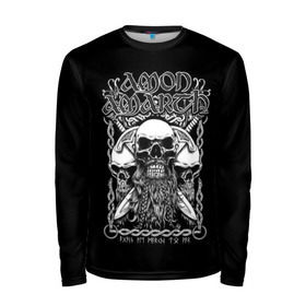 Мужской лонгслив 3D с принтом Amon Amarth #3 в Белгороде, 100% полиэстер | длинные рукава, круглый вырез горловины, полуприлегающий силуэт | amart | amarth | amon | death | hegg | johan | metal | music | viking | амарз | амарс | амарт | амон | викинг | дет | дэт | йохан | метал | металл | хег | хегг