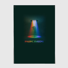 Постер с принтом Imagine Dragons Light в Белгороде, 100% бумага
 | бумага, плотность 150 мг. Матовая, но за счет высокого коэффициента гладкости имеет небольшой блеск и дает на свету блики, но в отличии от глянцевой бумаги не покрыта лаком | demons | evolve | mirrors | radioactive | драконы | космос | музыка | нло | ночь | поп | радуга | рок | свет