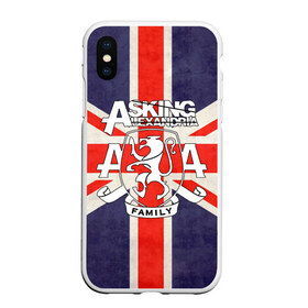 Чехол для iPhone XS Max матовый с принтом Asking Alexandria флаг Англии в Белгороде, Силикон | Область печати: задняя сторона чехла, без боковых панелей | бен брюс | герб | группа | джеймс касселлс | дэнни уорсноп | жанр | кэмерон лидделл | лев | музыка | музыканты | песни | рок | сэм бэттли | хэви метал | электроникор