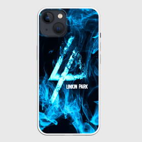 Чехол для iPhone 13 с принтом Linkin Park синий дым в Белгороде,  |  | альтернативный рок | линкин парк