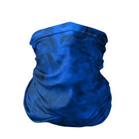 Бандана-труба 3D с принтом Синий дым в Белгороде, 100% полиэстер, ткань с особыми свойствами — Activecool | плотность 150‒180 г/м2; хорошо тянется, но сохраняет форму | fire | flame | in fire | smoke | в огне | дым | огненный | огонь | текстуры
