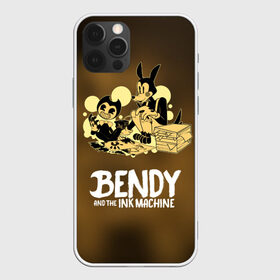 Чехол для iPhone 12 Pro Max с принтом Bendy and the ink machine (3D) в Белгороде, Силикон |  | Тематика изображения на принте: bendy | horror | ink | machine
