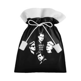 Подарочный 3D мешок с принтом Depeche mode(world in my eyes) в Белгороде, 100% полиэстер | Размер: 29*39 см | depeche mode | music | альтернатива | музыка | рок