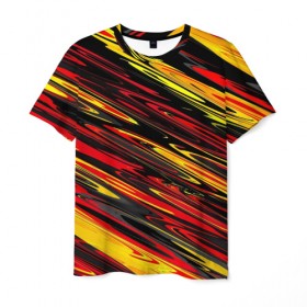 Мужская футболка 3D с принтом Темные полоски в Белгороде, 100% полиэфир | прямой крой, круглый вырез горловины, длина до линии бедер | полосы | текстура | узор