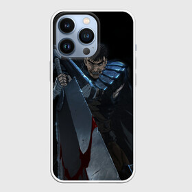 Чехол для iPhone 13 Pro с принтом Гатс и его огромный меч в Белгороде,  |  | anime | berserk | kenpuu denki berserk | берсерк