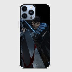 Чехол для iPhone 13 Pro Max с принтом Гатс и его огромный меч в Белгороде,  |  | anime | berserk | kenpuu denki berserk | берсерк