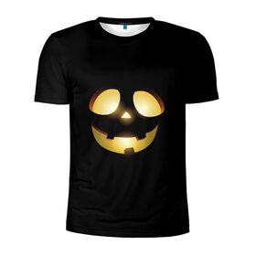 Мужская футболка 3D спортивная с принтом Halloween в Белгороде, 100% полиэстер с улучшенными характеристиками | приталенный силуэт, круглая горловина, широкие плечи, сужается к линии бедра | день | монстры | праздник | святых | традиции | тыква | хэллоуин