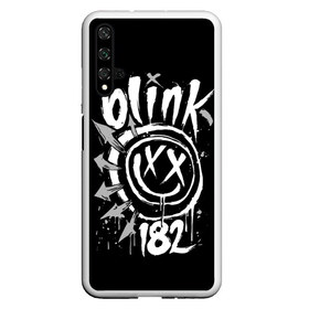 Чехол для Honor 20 с принтом Blink-182 в Белгороде, Силикон | Область печати: задняя сторона чехла, без боковых панелей | blink | california | pop | punk | rock | группа | калифорния | панк | рок