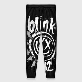Женские брюки 3D с принтом Blink-182 в Белгороде, полиэстер 100% | прямой крой, два кармана без застежек по бокам, с мягкой трикотажной резинкой на поясе и по низу штанин. В поясе для дополнительного комфорта — широкие завязки | blink | california | pop | punk | rock | группа | калифорния | панк | рок