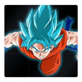 Магнитный плакат 3Х3 с принтом Dragon Ball в Белгороде, Полимерный материал с магнитным слоем | 9 деталей размером 9*9 см | 