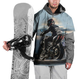 Накидка на куртку 3D с принтом Ducati в Белгороде, 100% полиэстер |  | Тематика изображения на принте: bike | ducati | harley | honda | moto | suzuki | yamaha | байк | мотоцикл | спорт