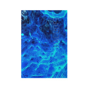 Обложка для паспорта матовая кожа с принтом Frozen fractal в Белгороде, натуральная матовая кожа | размер 19,3 х 13,7 см; прозрачные пластиковые крепления | abstract | abstraction | fractal | optical | абстракция | фрактал