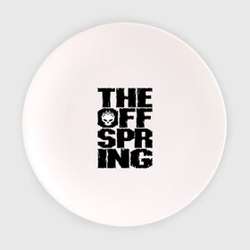 Тарелка 3D с принтом The Offspring в Белгороде, фарфор | диаметр - 210 мм
диаметр для нанесения принта - 120 мм | Тематика изображения на принте: offspring | офспринг | оффспринг | рок