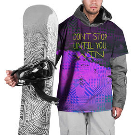 Накидка на куртку 3D с принтом Не сдавайся! в Белгороде, 100% полиэстер |  | Тематика изображения на принте: color | fashion | inspiratoin | style | trend | win | winner