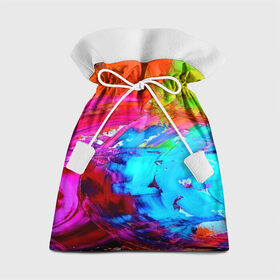 Подарочный 3D мешок с принтом Tie-dye в Белгороде, 100% полиэстер | Размер: 29*39 см | abstraction | color | spray | tie dye | абстракция | акварель | живопись | искусство | краски | текстуры | цветные краски | яркие цвета