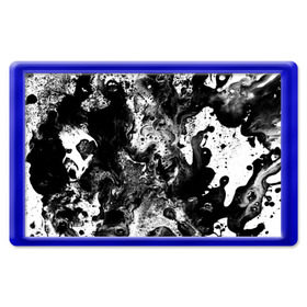 Магнит 45*70 с принтом Чёрная краска в Белгороде, Пластик | Размер: 78*52 мм; Размер печати: 70*45 | abstraction | color | spray | tie dye | абстракция | акварель | живопись | искусство | краски | текстуры | цветные краски | яркие цвета