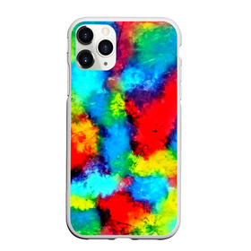 Чехол для iPhone 11 Pro Max матовый с принтом Буйство акварели в Белгороде, Силикон |  | abstraction | color | spray | tie dye | абстракция | акварель | живопись | искусство | краски | текстуры | цветные краски | яркие цвета