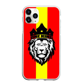Чехол для iPhone 11 Pro матовый с принтом One King в Белгороде, Силикон |  | king | leo | зверь | король | кошка | лев | природа | хищник | царь