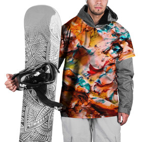 Накидка на куртку 3D с принтом Tie-Dye в Белгороде, 100% полиэстер |  | abstraction | color | spray | tie dye | абстракция | акварель | живопись | искусство | краски | текстуры | цветные краски | яркие цвета