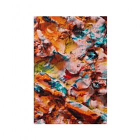 Обложка для паспорта матовая кожа с принтом Tie-Dye в Белгороде, натуральная матовая кожа | размер 19,3 х 13,7 см; прозрачные пластиковые крепления | abstraction | color | spray | tie dye | абстракция | акварель | живопись | искусство | краски | текстуры | цветные краски | яркие цвета