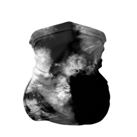 Бандана-труба 3D с принтом Black and White color в Белгороде, 100% полиэстер, ткань с особыми свойствами — Activecool | плотность 150‒180 г/м2; хорошо тянется, но сохраняет форму | Тематика изображения на принте: 