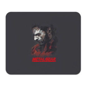 Коврик прямоугольный с принтом Metal Gear Solid в Белгороде, натуральный каучук | размер 230 х 185 мм; запечатка лицевой стороны | game | gear | metal | snake | игра | шпион