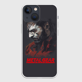 Чехол для iPhone 13 mini с принтом Metal Gear Solid в Белгороде,  |  | game | gear | metal | snake | игра | шпион