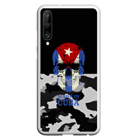 Чехол для Honor P30 с принтом Made in Cuba в Белгороде, Силикон | Область печати: задняя сторона чехла, без боковых панелей | camouflage | made in cuba | skull | абстракция | города | камуфляж | куба | нация | страны | текстуры | череп