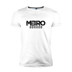 Мужская футболка премиум с принтом Metro: Exodus в Белгороде, 92% хлопок, 8% лайкра | приталенный силуэт, круглый вырез ворота, длина до линии бедра, короткий рукав | metro | metro exodus | метро
