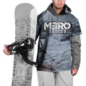 Накидка на куртку 3D с принтом METRO EXODUS в Белгороде, 100% полиэстер |  | metro | metro exodus | метро