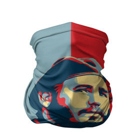 Бандана-труба 3D с принтом Фидель Кастро в Белгороде, 100% полиэстер, ткань с особыми свойствами — Activecool | плотность 150‒180 г/м2; хорошо тянется, но сохраняет форму | cuba | fidel | диктатор | коммунизм | куба | президент | фидель
