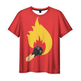 Мужская футболка 3D с принтом Мир в Огне в Белгороде, 100% полиэфир | прямой крой, круглый вырез горловины, длина до линии бедер | earth | fire | forest | peace | wwf | жизнь | защитники | земля | зож | лес | любовь | мир | нефть | огонь | пожар | природа | радиация | сохрани | экология