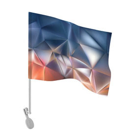 Флаг для автомобиля с принтом Abstract в Белгороде, 100% полиэстер | Размер: 30*21 см | абстракция | текстура