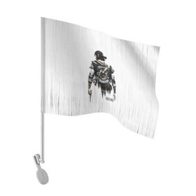 Флаг для автомобиля с принтом Days Gone в Белгороде, 100% полиэстер | Размер: 30*21 см | days gone | былые дни | вирус | зомби | пандемия | постапокалипсис