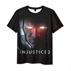 Мужская футболка 3D с принтом injustice в Белгороде, 100% полиэфир | прямой крой, круглый вырез горловины, длина до линии бедер | битва | борьба | герои | герой | несправедливость | схватка | чудо
