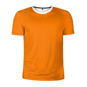 Мужская футболка 3D спортивная с принтом Лисий хвост в Белгороде, 100% полиэстер с улучшенными характеристиками | приталенный силуэт, круглая горловина, широкие плечи, сужается к линии бедра | Тематика изображения на принте: лиса | рыжая | фыр фыр | хвост