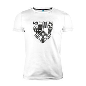 Мужская футболка премиум с принтом Destiny - AGE OF TRIUMPH в Белгороде, 92% хлопок, 8% лайкра | приталенный силуэт, круглый вырез ворота, длина до линии бедра, короткий рукав | Тематика изображения на принте: 