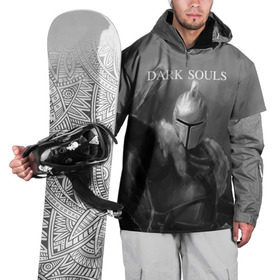 Накидка на куртку 3D с принтом Dark Souls в Белгороде, 100% полиэстер |  | dark souls | praise the sun | you died | дарк соулс | темные души