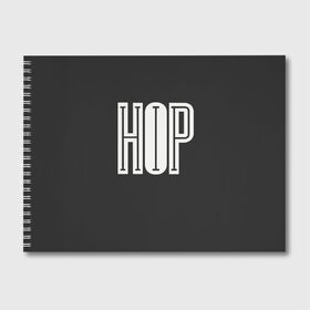 Альбом для рисования с принтом Hip Hop в Белгороде, 100% бумага
 | матовая бумага, плотность 200 мг. | Тематика изображения на принте: hip hop | реп | хип хоп