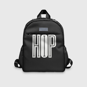 Детский рюкзак 3D с принтом ХИП ХОП | HIP HOP в Белгороде, 100% полиэстер | лямки с регулируемой длиной, сверху петелька, чтобы рюкзак можно было повесить на вешалку. Основное отделение закрывается на молнию, как и внешний карман. Внутри дополнительный карман. По бокам два дополнительных кармашка | hip hop | реп | хип хоп