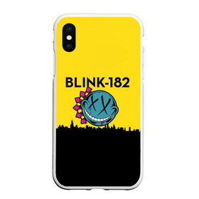 Чехол для iPhone XS Max матовый с принтом Blink-182 город в Белгороде, Силикон | Область печати: задняя сторона чехла, без боковых панелей | blink | альтернативный рок | блинк | город | желтый | марк хоппус | музыка | мэтт скиба | панк | панк рок | песни | поп панк | рок | скейт панк | смайл | солнце | трэвис баркер