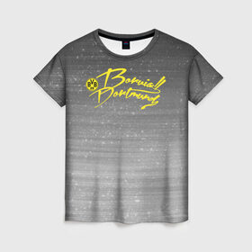 Женская футболка 3D с принтом Borussia Dortmund - New Design 2018 в Белгороде, 100% полиэфир ( синтетическое хлопкоподобное полотно) | прямой крой, круглый вырез горловины, длина до линии бедер | 0x000000123 | borussia | dortmund | боруссия дортмунд | холанд