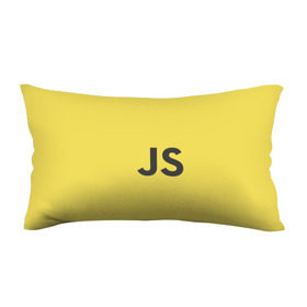 Подушка 3D антистресс с принтом JavaScript в Белгороде, наволочка — 100% полиэстер, наполнитель — вспененный полистирол | состоит из подушки и наволочки на молнии | javascript | js