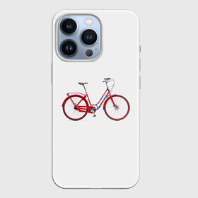 Чехол для iPhone 13 Pro с принтом Велосипед в Белгороде,  |  | bicycle | байсикл | велик | красный | москва | педали