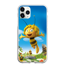 Чехол для iPhone 11 Pro матовый с принтом Пчелка Майя в Белгороде, Силикон |  | вилли | майя | мая | пчелка | пчёлка майя | флип