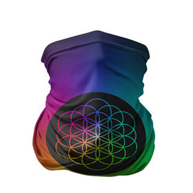 Бандана-труба 3D с принтом Coldplay в Белгороде, 100% полиэстер, ткань с особыми свойствами — Activecool | плотность 150‒180 г/м2; хорошо тянется, но сохраняет форму | cold play | rock | колд плей | колд плэй | колдплей | колдплэй | рок
