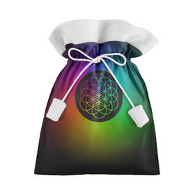 Подарочный 3D мешок с принтом Coldplay в Белгороде, 100% полиэстер | Размер: 29*39 см | cold play | rock | колд плей | колд плэй | колдплей | колдплэй | рок