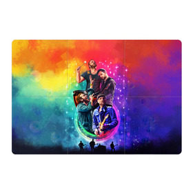 Магнитный плакат 3Х2 с принтом Coldplay в Белгороде, Полимерный материал с магнитным слоем | 6 деталей размером 9*9 см | 